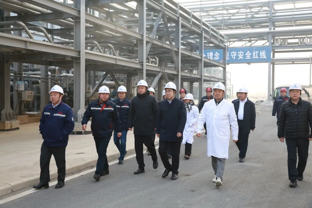 Director Zhu Shengyong of the Management Committee of Dongying Port Economic Development Zone, went to the Shandong Production Base of Tetra for research